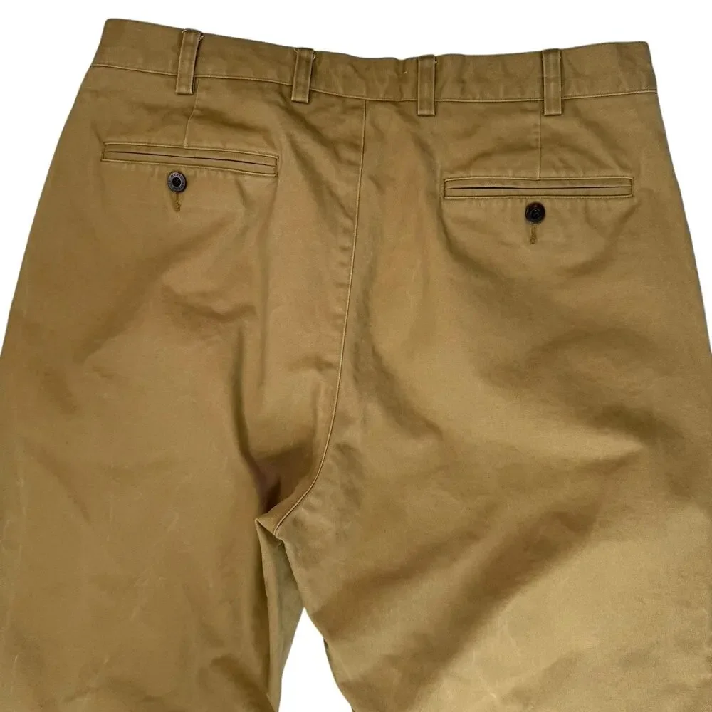 Orvis Hunting Pants Mens 36x32 Camel Tan 100% Cotton Canvas Field Hiking Outdoor - Picture 11 of 12